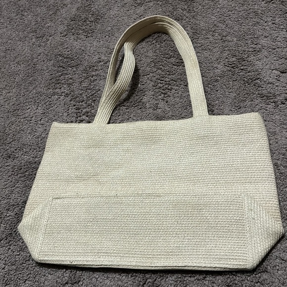 Bijoux Terner Snap Top Shoulder Bag-100% Paper-Natural Beige Color-GUC - Picture 7 of 16